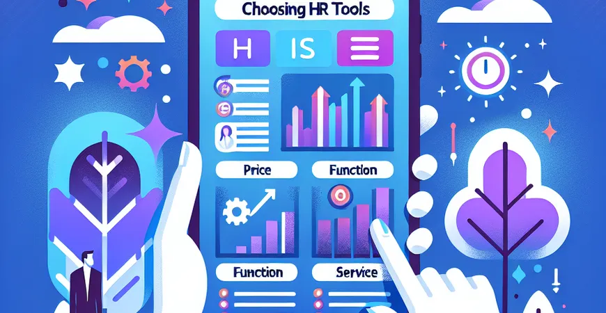 HR 工具选购指南：价格、功能、服务三维对比法